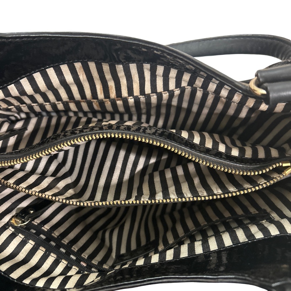 Kate Spade Black Shoulder Bag with Leather Trim - Picture 4 of 9